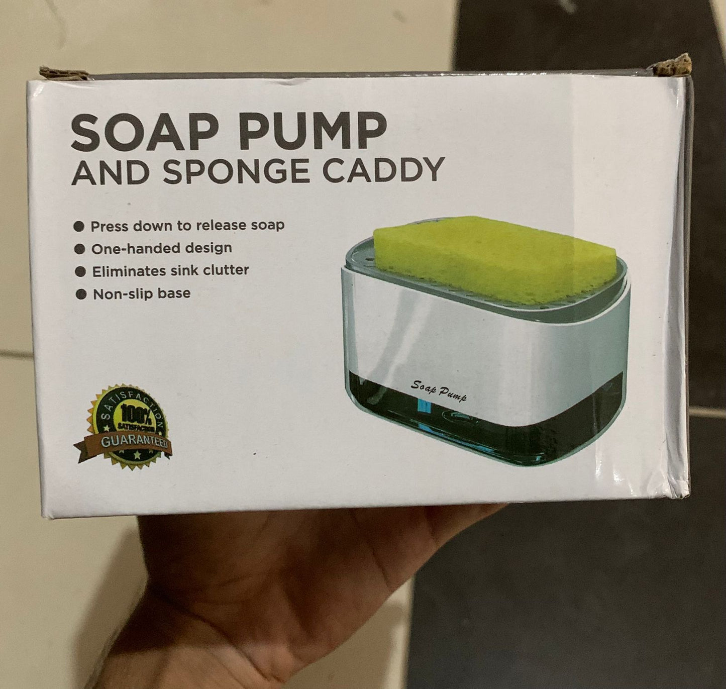 Smart 2-in-1 Soap Dispenser