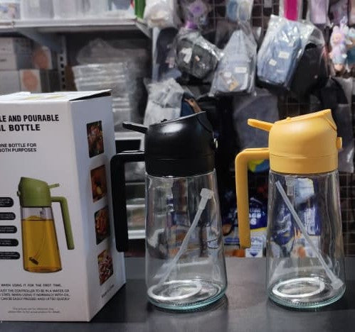 Premium 2-in-1 Glass Oil Sprayer
