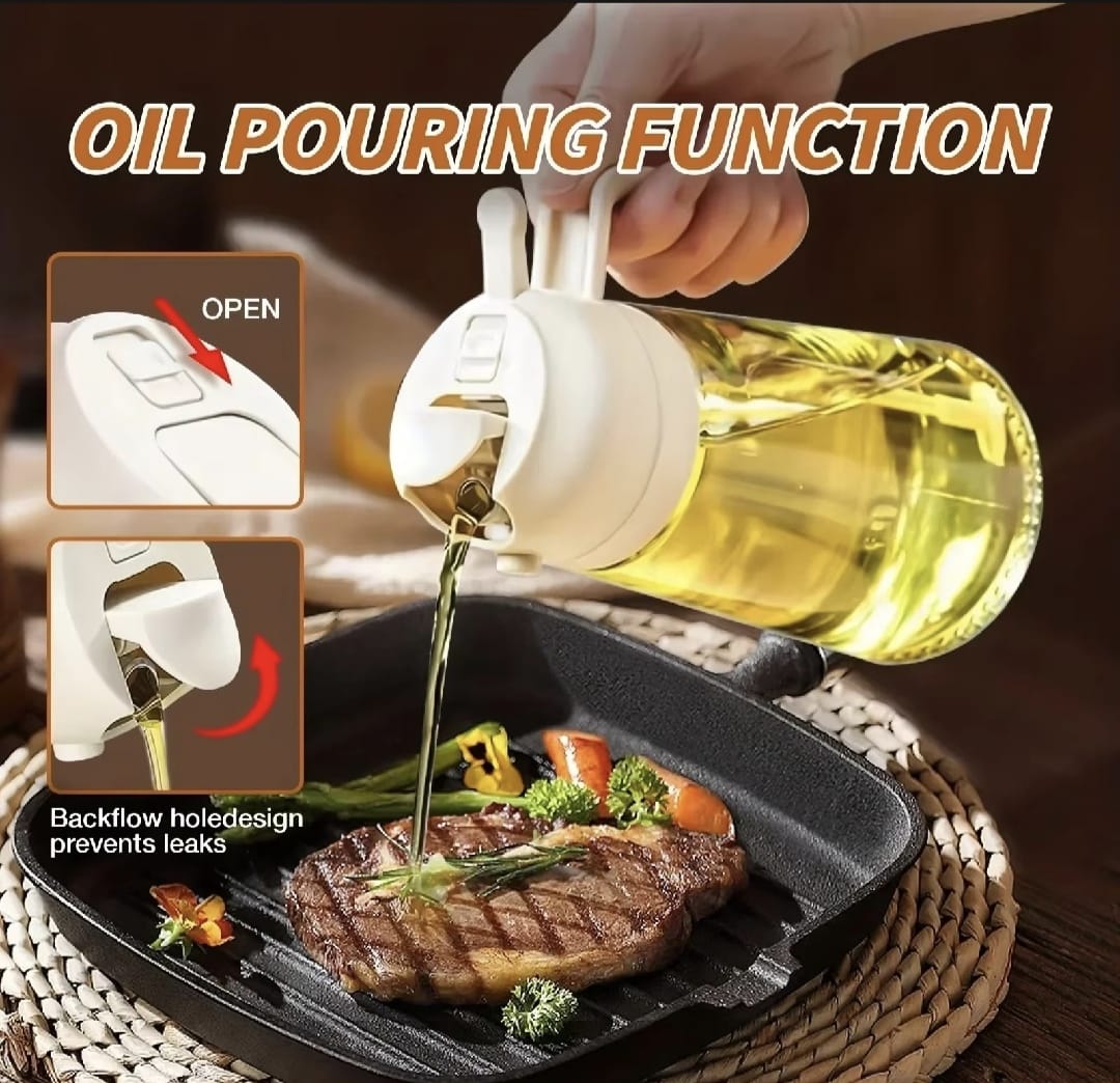 Premium 2-in-1 Glass Oil Sprayer