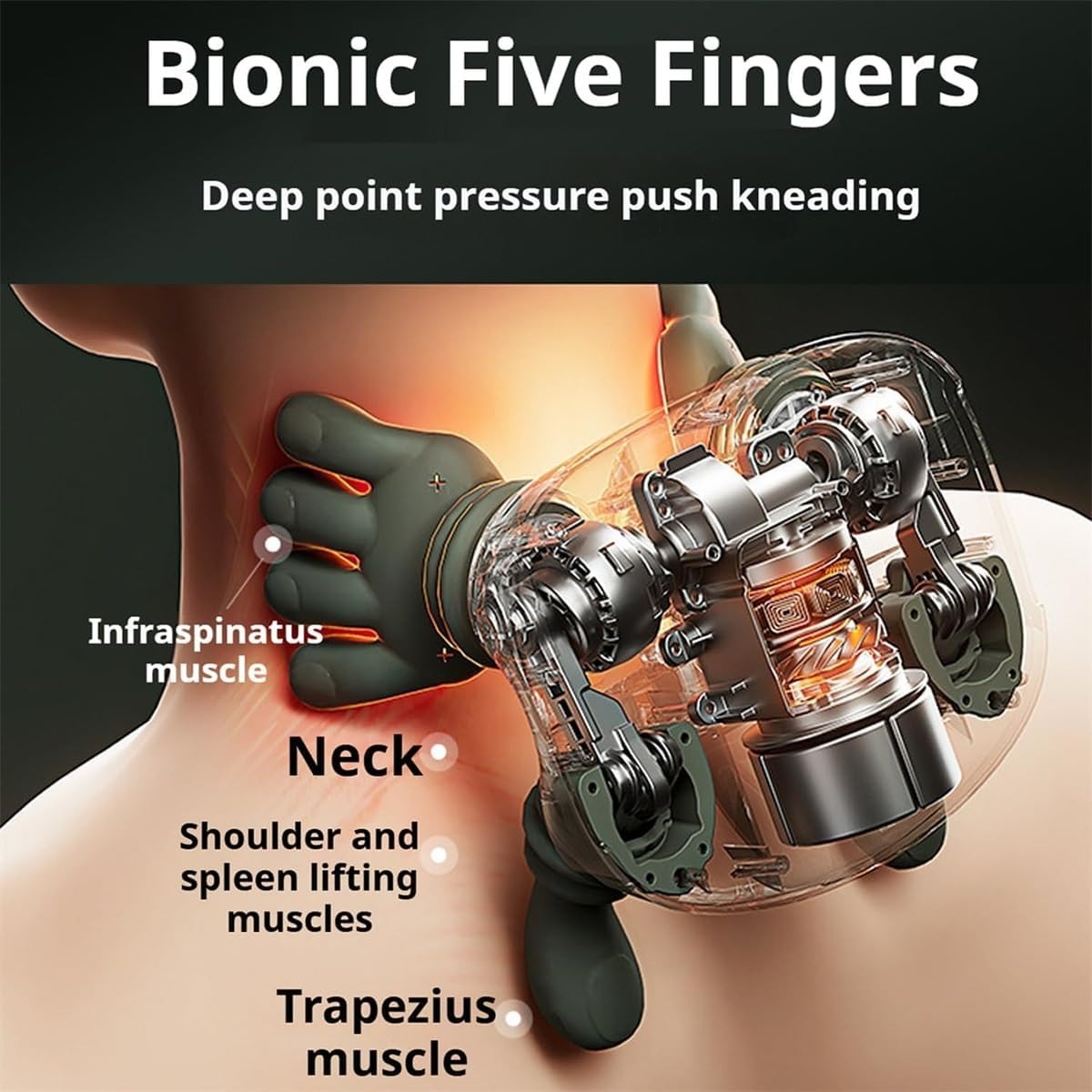 Smart Finger  Neck Massager