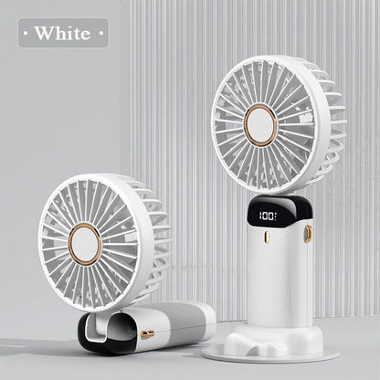 Rechargeable Digital Mini Fan