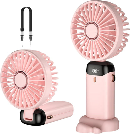 Rechargeable Digital Mini Fan