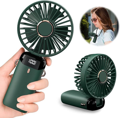 Rechargeable Digital Mini Fan